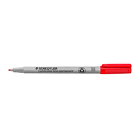 Marker Non-Permanent Staedtler Medium 1mm Red