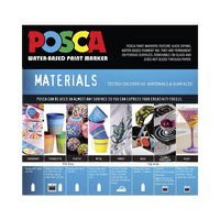 Marker Paint Uni Posca Bullet 2.5mm PC5M Pack 8