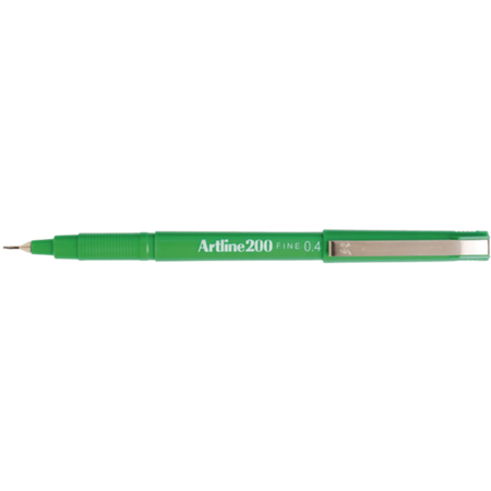Marker Permanent Artline 200 Fine 0.4mm Green