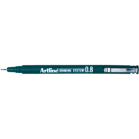 Marker Permanent Artline 238 Drawing System 0.8mm Black