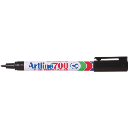 Marker Permanent Artline 700 Bullet 0.7mm Black