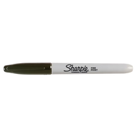 Marker Permanent Sharpie 1mm Fine Black