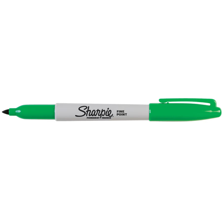 Marker Permanent Sharpie 1mm Fine Green