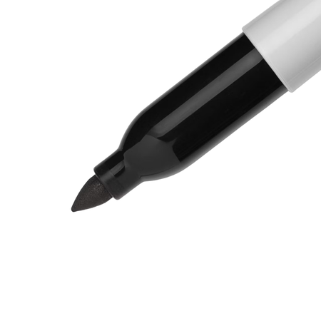 Marker Permanent Sharpie Super 1.5mm Black