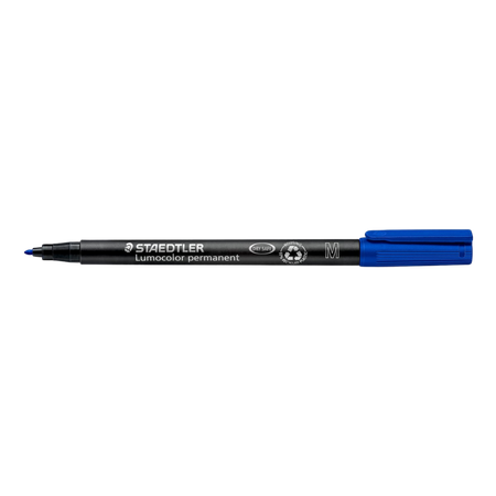 Marker Permanent Staedtler 317 Bullet 1mm Blue