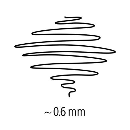 Marker Permanent Staedtler 318 Bullet 0.6mm Black