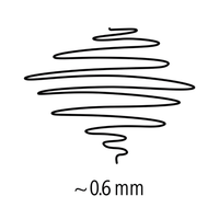 Marker Permanent Staedtler 318 Bullet 0.6mm Black