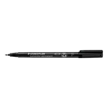 Marker Permanent Staedtler 318 Bullet 0.6mm Black