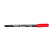 Marker Permanent Staedtler 318 Bullet 0.6mm Red