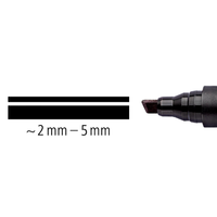 Marker Permanent Staedtler 350 Chisel 2mm Green
