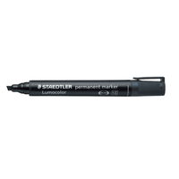 Marker Permanent Staedtler 350 Chisel 2mm Black