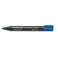 Marker Permanent Staedtler 350 Chisel 2mm Blue