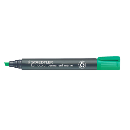 Marker Permanent Staedtler 350 Chisel 2mm Green