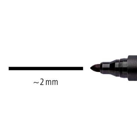 Marker Permanent Staedtler 352 Bullet 2mm Black