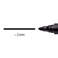 Marker Permanent Staedtler 352 Bullet 2mm Black