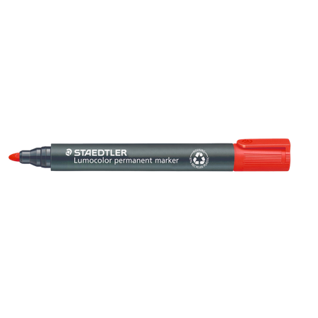 Marker Permanent Staedtler 352 Bullet 2mm Red