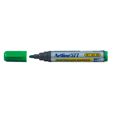 Marker Whiteboard Artline 577 2mm Bullet Green