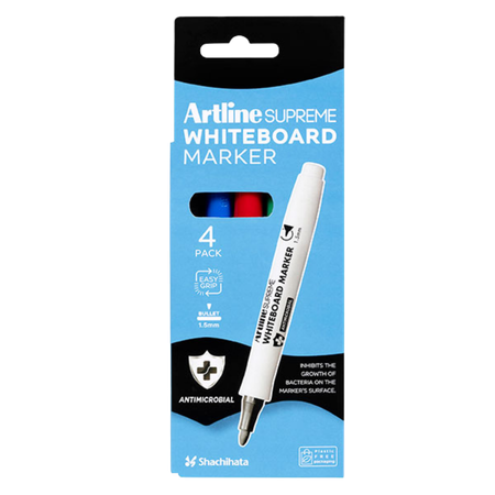 Marker Whiteboard Artline Supreme Pack 4