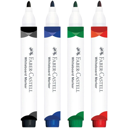 Marker Whiteboard Faber 3mm Bullet W20 Wallet 4
