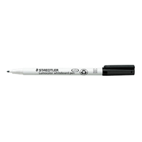 Marker Whiteboard Staedtler Lumocolour 1mm Bullet Black