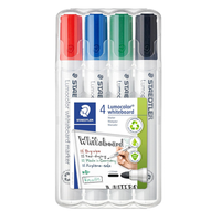 Marker Whiteboard Staedtler Lumocolour 2mm Bullet Pack 4
