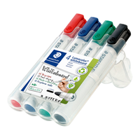 Marker Whiteboard Staedtler Lumocolour 2mm Bullet Pack 4