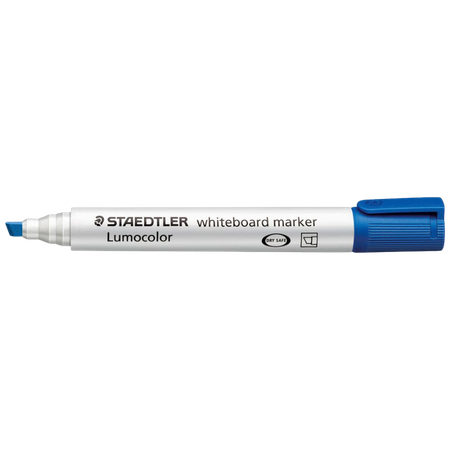 Marker Whiteboard Staedtler Lumocolour Chisel Blue