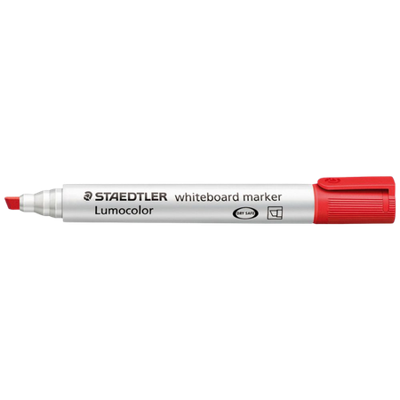 Marker Whiteboard Staedtler Lumocolour Chisel Red