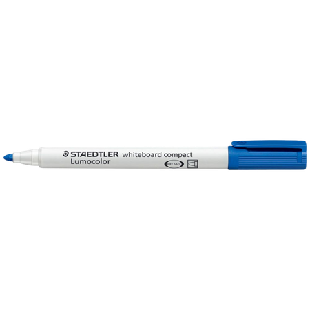 Marker Whiteboard Staedtler Lumocolour Compact Bullet Blue