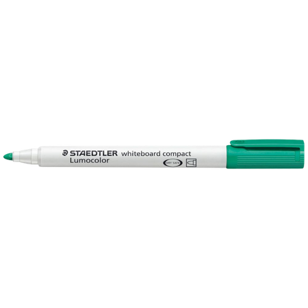 Marker Whiteboard Staedtler Lumocolour Compact Bullet Green