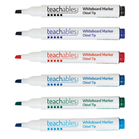 Marker Whiteboard Teachables Chisel Assorted Colours Pack 144