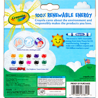 Markers Crayola Ultra-Clean Washable Broad Classic Colours Pack 10