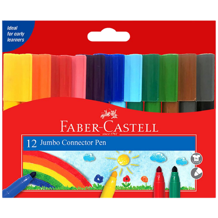 Markers Faber Connectors Jumbo Wallet 12