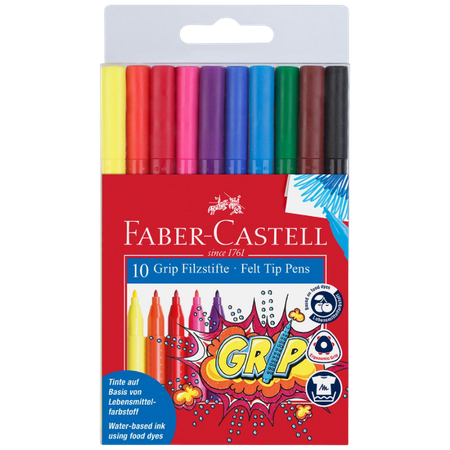 Markers Faber Grip Triangular Wallet 10