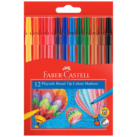 Markers Faber Playsafe Jumbo Wallet 12