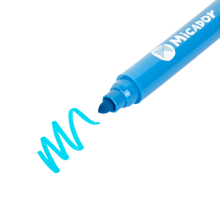 Markers Micador Jumbo Sink-proof Pack 12