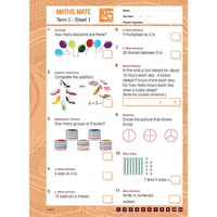 Maths Mate 3 Student Pad 2nd Edition Orange