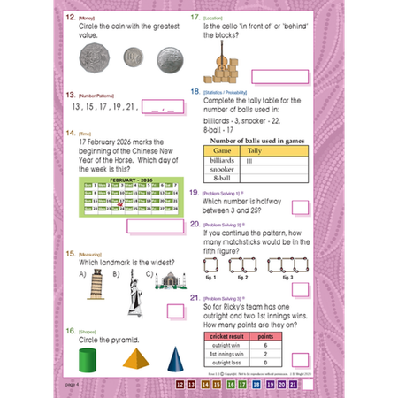 Maths Mate 4 Student Pad 2nd Edition Rose