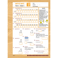 Maths Mate 5 Student Pad 6th Edition Yellow