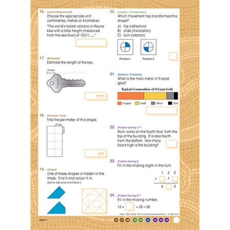 Maths Mate 5 Student Pad 6th Edition Yellow