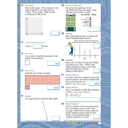 Maths Mate 7 Student Pad 6th Edition Blue