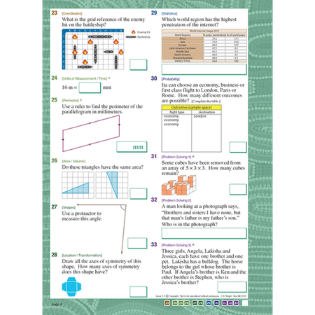 Maths Mate 8 Student Pad 6th Edition Green