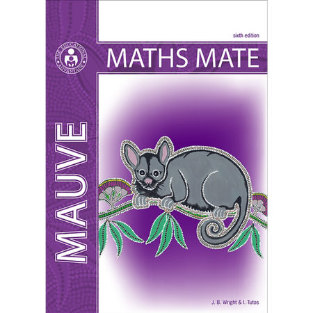 Maths Mate 9 Student Pad 6th Edition Mauve