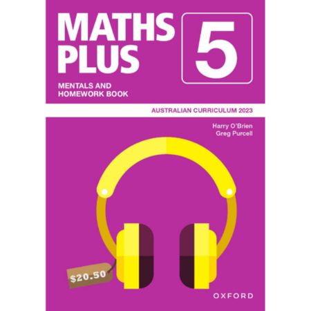 Maths Plus Australian Curriculum 2023 Mentals Book 5