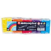 Modelling Clay Micador Colourfun (10 Colours x 50gm) 500gm