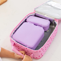 MontiiCo Bento Feast Lunch Box Lilac