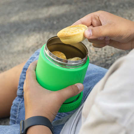 MontiiCo Insulated Food Jar Apple