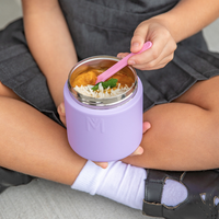 MontiiCo Insulated Food Jar Lilac