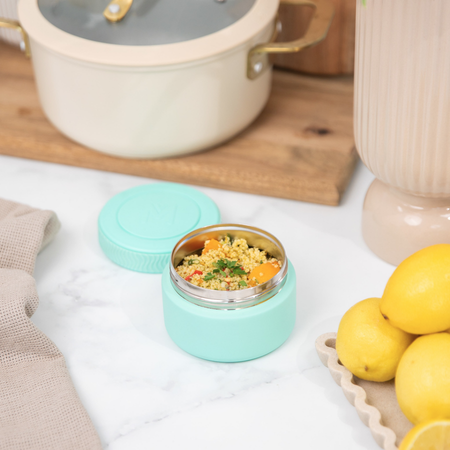 MontiiCo Insulated Mini Food Jar Marine