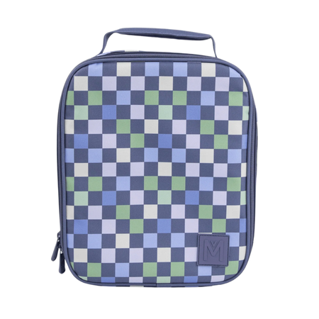 MontiiCo Large Insulated Lunch Bag Checkmate